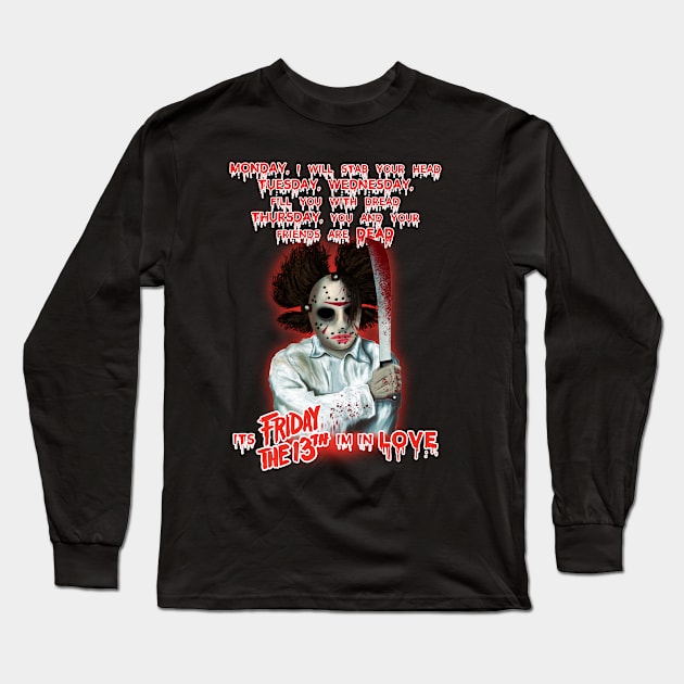 Friday the Cureteenth Long Sleeve T-Shirt by BrianPower